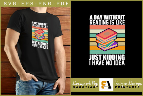 A Day Without Reading Librarian Design