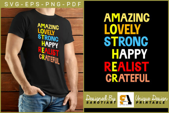 Amazing Lovely Strong Happy Realist Graphics for Crafts