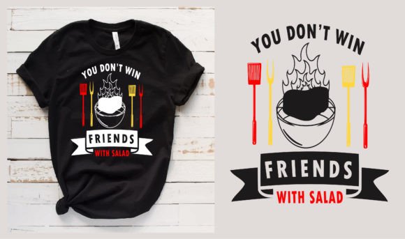 BBQ Shirt Design: Graphics & T-Shirt Designs