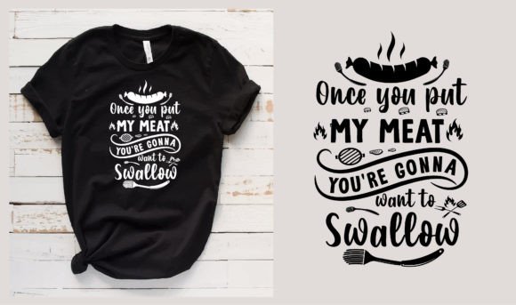 BBQ T-Shirt Design Graphics for Modern T-Shirt Designs