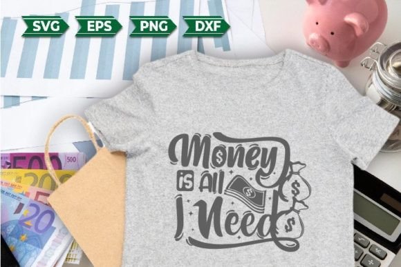 Money Quotes SVG: Graphics for Crafts & Commercial Use