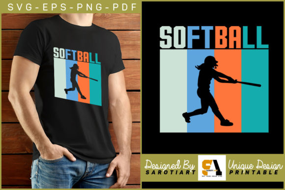 Softball Design: Graphics for Crafts & Digital Sellers