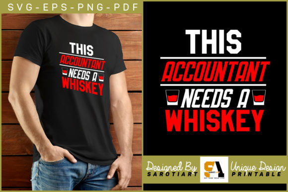 This Accountant Needs a Whiskey Graphics